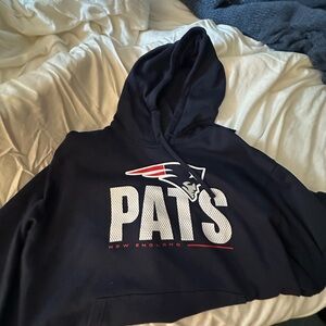 New England Patriots Navy Hoodie Nike